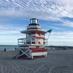 lifeguard tower house miami Art Deco